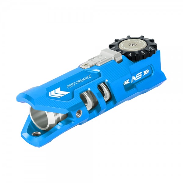 CNC Aluminum Hopup Chamber (BLUE) - Action Army AAP-01/C