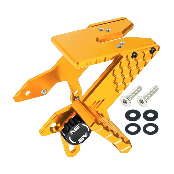 CNC Aluminum RMR Mount w/ Thumb Rest (GOLD) - Action Army AAP-01/C