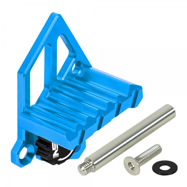 CNC Aluminum Thumb Rest (Left Side)(BLUE) - Action Army AAP-01/C