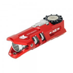 CNC Aluminum Hopup Chamber (RED) - Action Army AAP-01/C