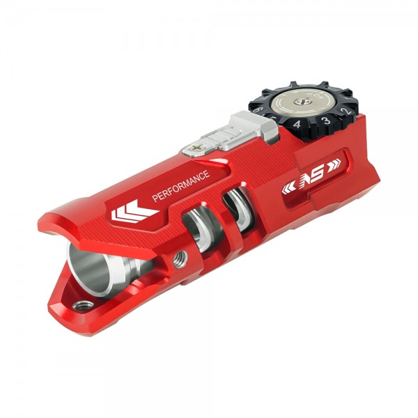 CNC Aluminum Hopup Chamber (RED) - Action Army AAP-01/C