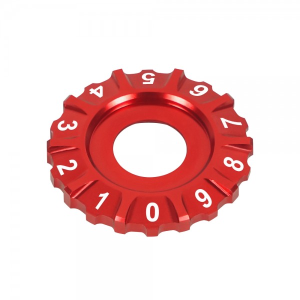 Adjustment Wheel (RED)(For NexxSpeed Hopup Chamber Action Army AAP-01/C)