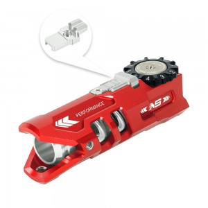 CNC Aluminum Hopup Chamber Hard Nub (RED) - Action Army AAP-01/C
