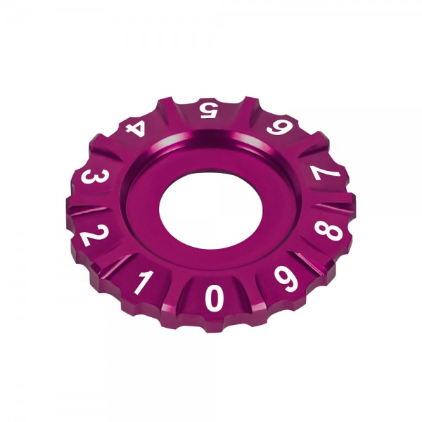 Adjustment Wheel (PURPLE)(For NexxSpeed Hopup Chamber Action Army AAP-01/C)