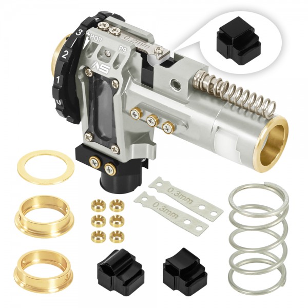 CNC Aluminum Hopup Chamber Version 2 for M4 Airsoft AEG