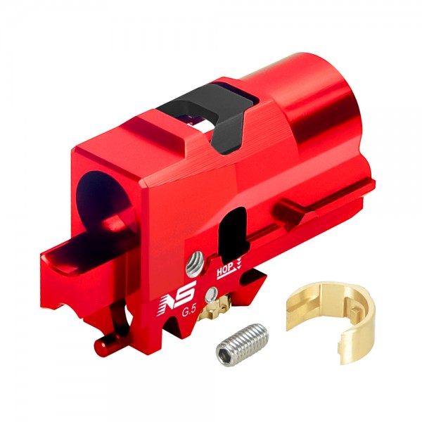CNC Aluminum Hopup Chamber (RED) - UX GL 17 Gen5
