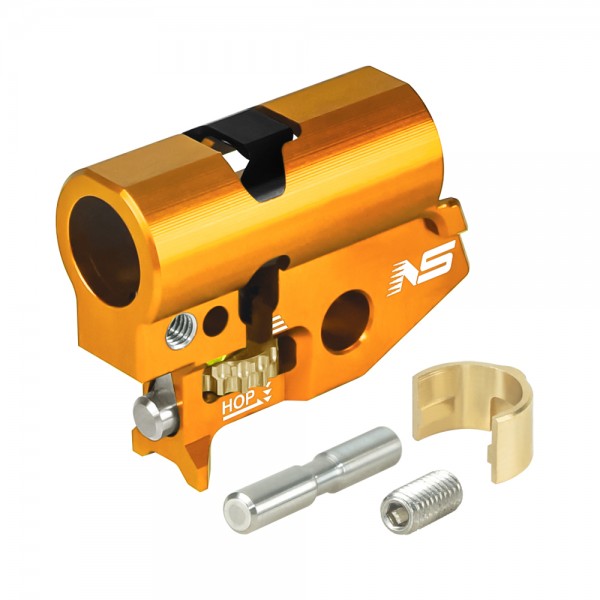 CNC Aluminum Hopup Chamber (GOLD) - KJWORKS Shadow 2 / CZ-75