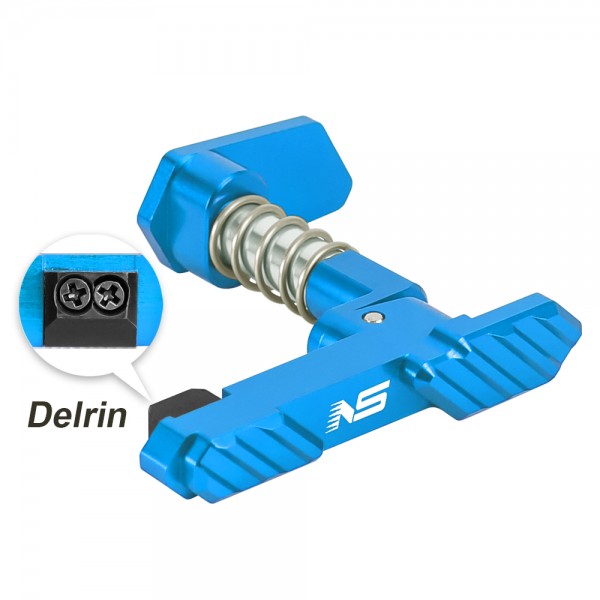 CNC Aluminum Magazine Release (BLUE)