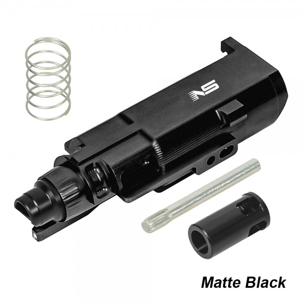 CNC Aluminum Nozzle Black Edition - Action Army AAP-01/C