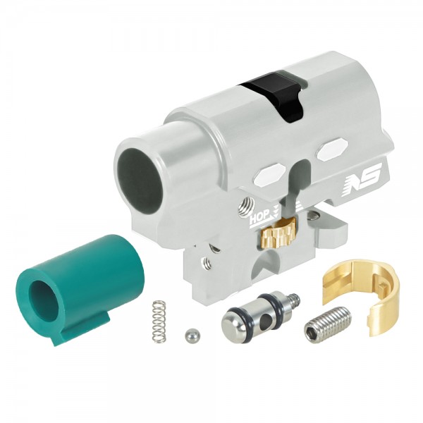 CNC Aluminum Hopup Chamber V2 w/ Bucking 60 Degree - Tokyo Marui Hi-CAPA 4.3 / 5.1 / Gold Match / 1911