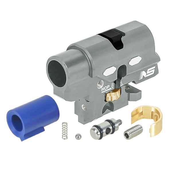 CNC Aluminum Hopup Chamber V2 (TITAN) w/ Bucking 50 Degree - Tokyo Marui Hi-CAPA 4.3 / 5.1 / Gold Match / 1911