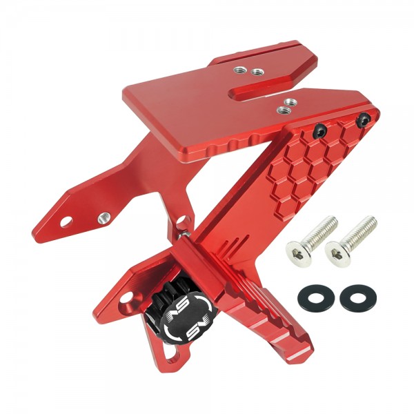 CNC Aluminum RMR Mount w/ Thumb Rest (RED) - Action Army AAP-01/C