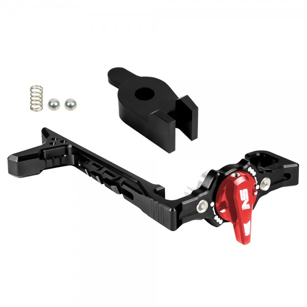 CNC Lightweight Selector Switch Side Charging Handle Kit (BLACK) - Action Army AAP-01