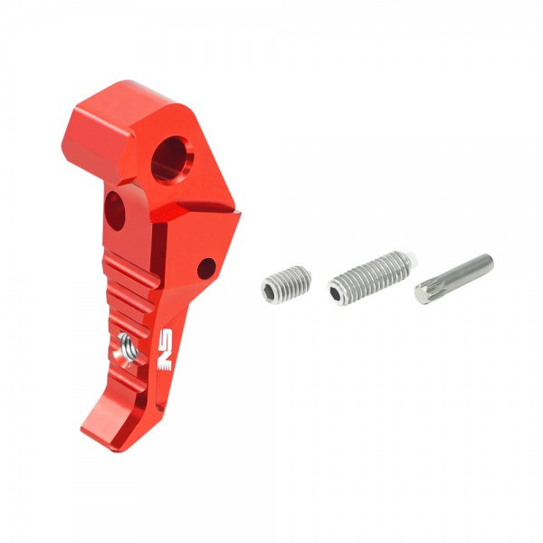 CNC Aluminum Adjustable Trigger (RED) - Action Army AAP-01/C