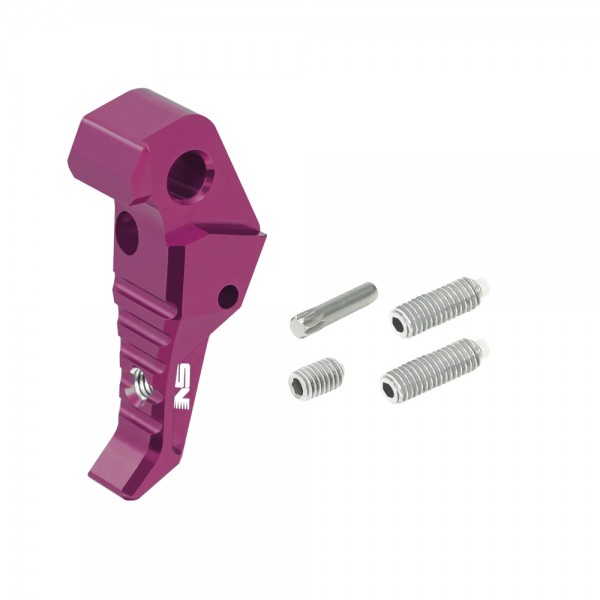 CNC Aluminum Adjustable Trigger (PURPLE) - Action Army AAP-01/C / Tokyo Marui Glock 17 Gen3/Gen4