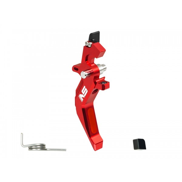 CNC Aluminum Speed Trigger (Style A) (RED)