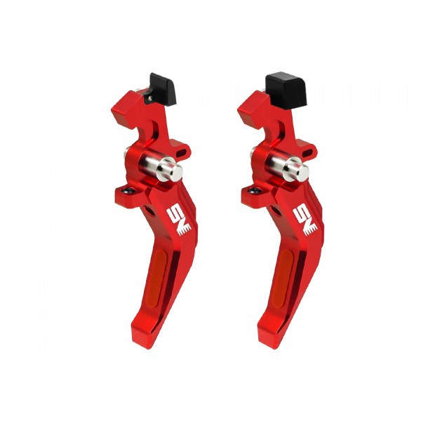 CNC Aluminum Speed Trigger (Style A) (RED)