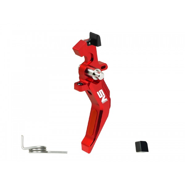 CNC Aluminum Speed Trigger (Style A) (RED)