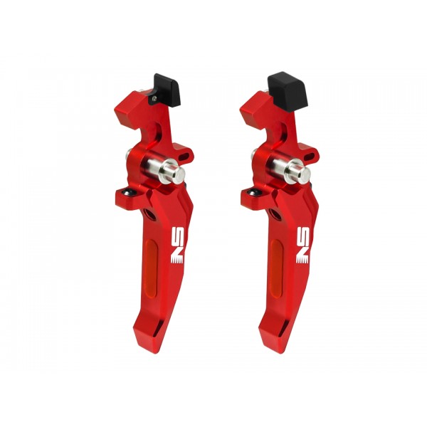 CNC Aluminum Speed Trigger (Style B) (RED)