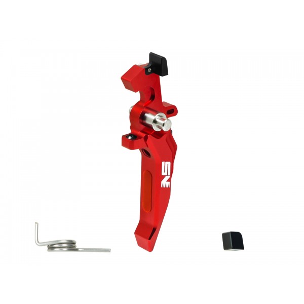 CNC Aluminum Speed Trigger (Style B) (RED)