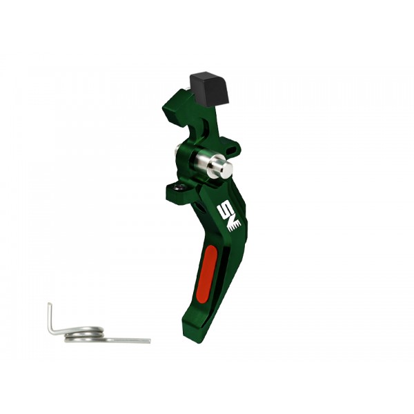 CNC Aluminum Speed Trigger (Style A) (GREEN)