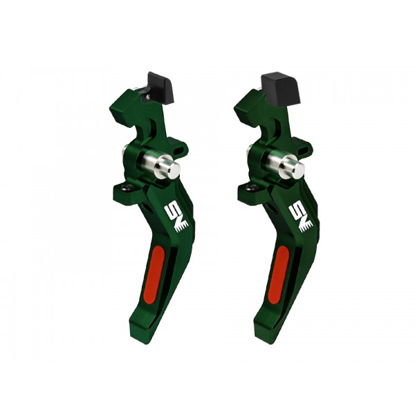 CNC Aluminum Speed Trigger (Style A) (GREEN)