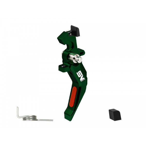 CNC Aluminum Speed Trigger (Style A) (GREEN)