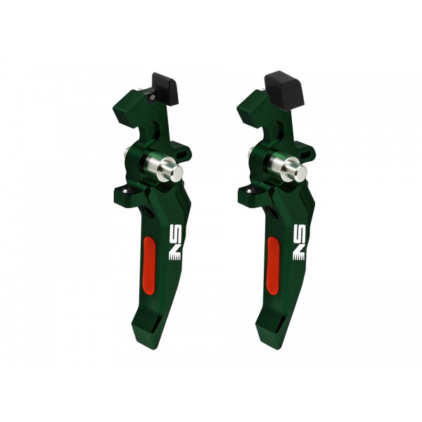 CNC Aluminum Speed Trigger (Style B) (GREEN)