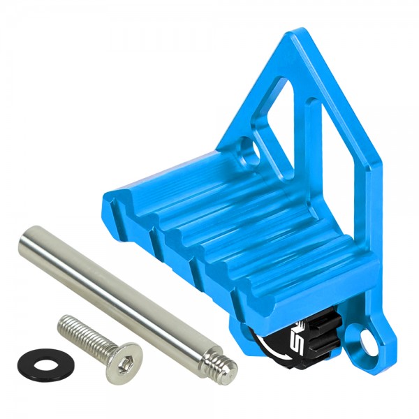 CNC Aluminum Thumb Rest (Right Side)(BLUE) - Action Army AAP-01/C