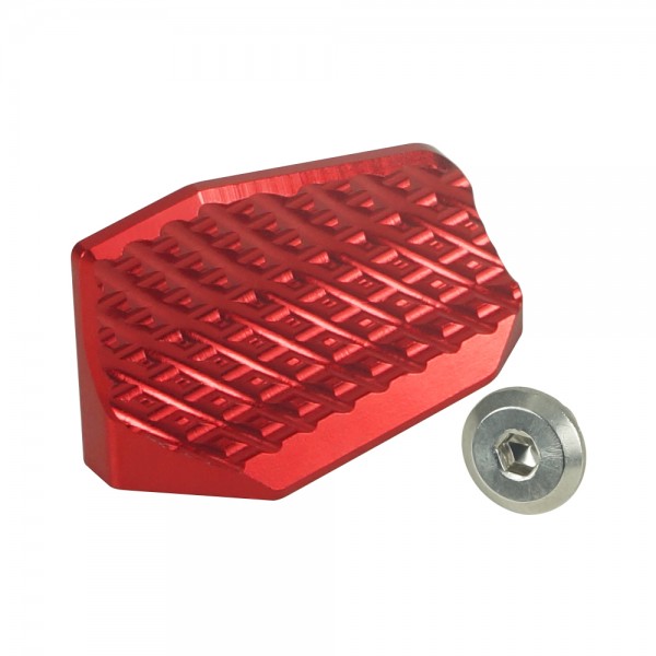 CNC Aluminum Thumb Rest (Left Side) for NexxSpeed Sight Mount (RED) - Tokyo Marui Hi-CAPA 4.3 / 5.1 / Gold Match